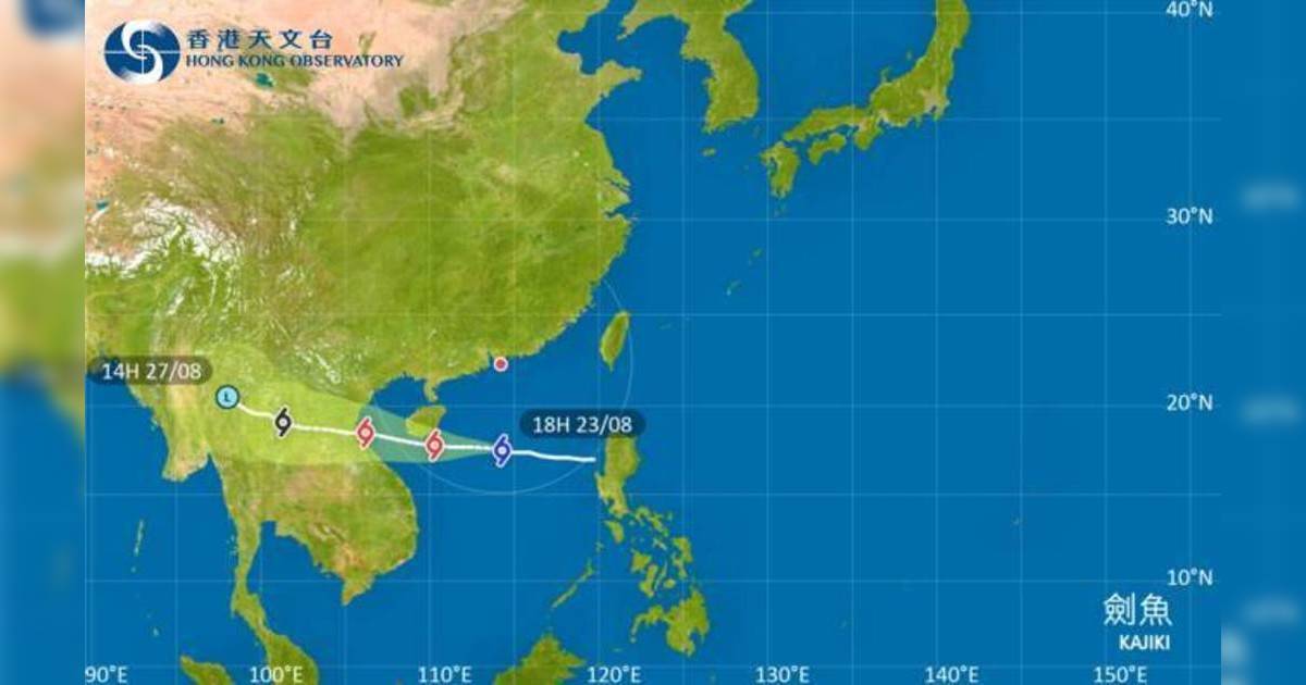 外遊注意！颱風劍魚影響海南島 最新路徑圖/航班資訊/旅遊保險一文睇