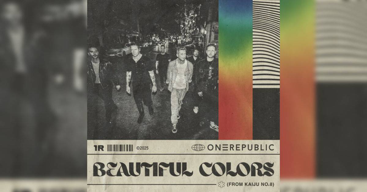 OneRepublic新歌《Beautiful Colors – from Kaiju No. 8》｜歌詞＋新歌試聽及OneRepublic熱門歌曲推薦