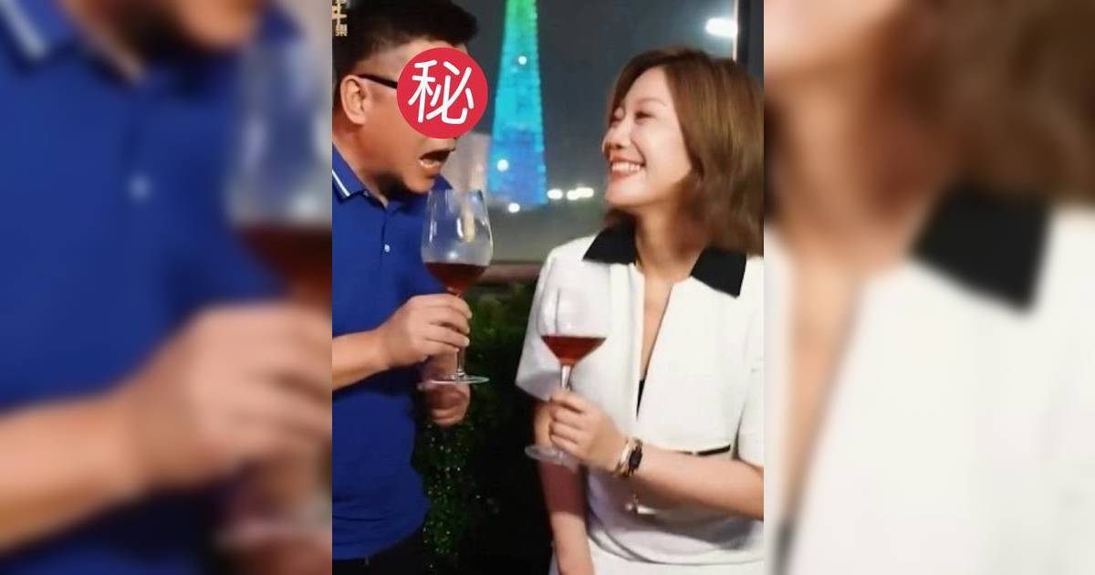 有片 44歲龍婷與中年男子親密約會影片流出 超短裙疑走光引爆話題