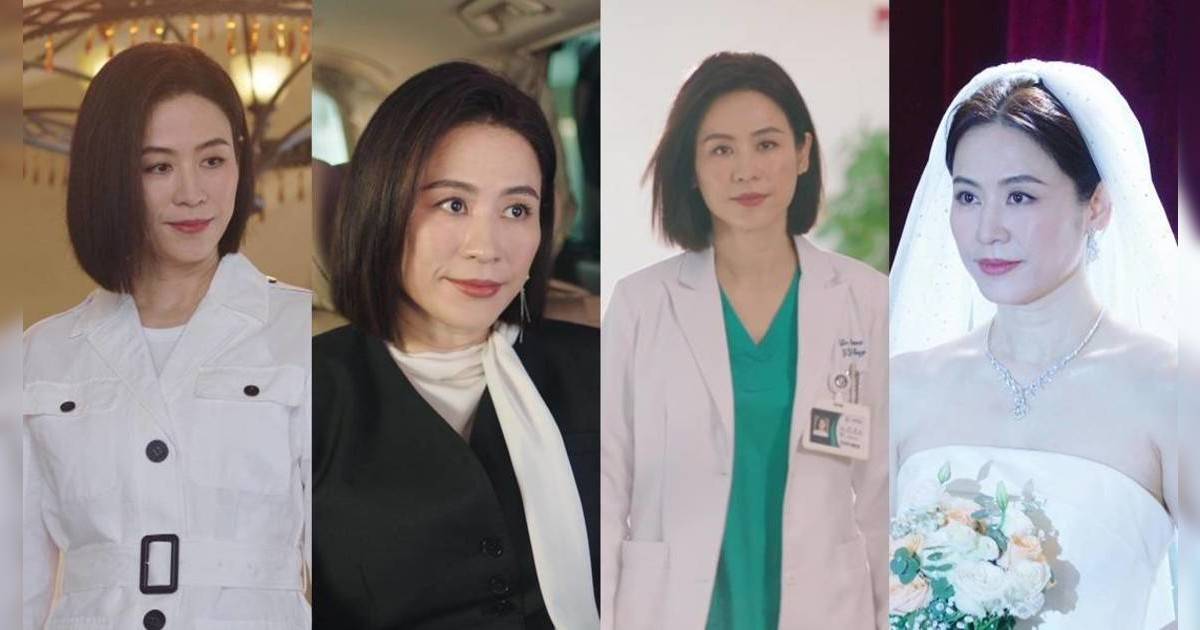 《巨塔之后》宣萱女王氣場全開｜首集喪換7個造型熖壓群芳 網民激讚：第二個汪明荃！