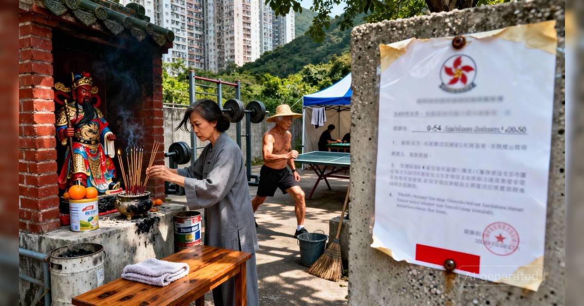 深水埗芳姐霸官地3年｜自建神壇麻雀室挑機政府！爆金句：「我為人民服務都唔啱？」