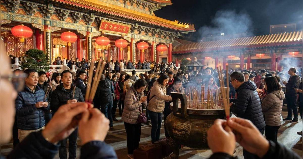 黃大仙祠頭炷香安排出爐｜年廿九晚9點開放吸萬人！一類人更可免費入場拜太歲？