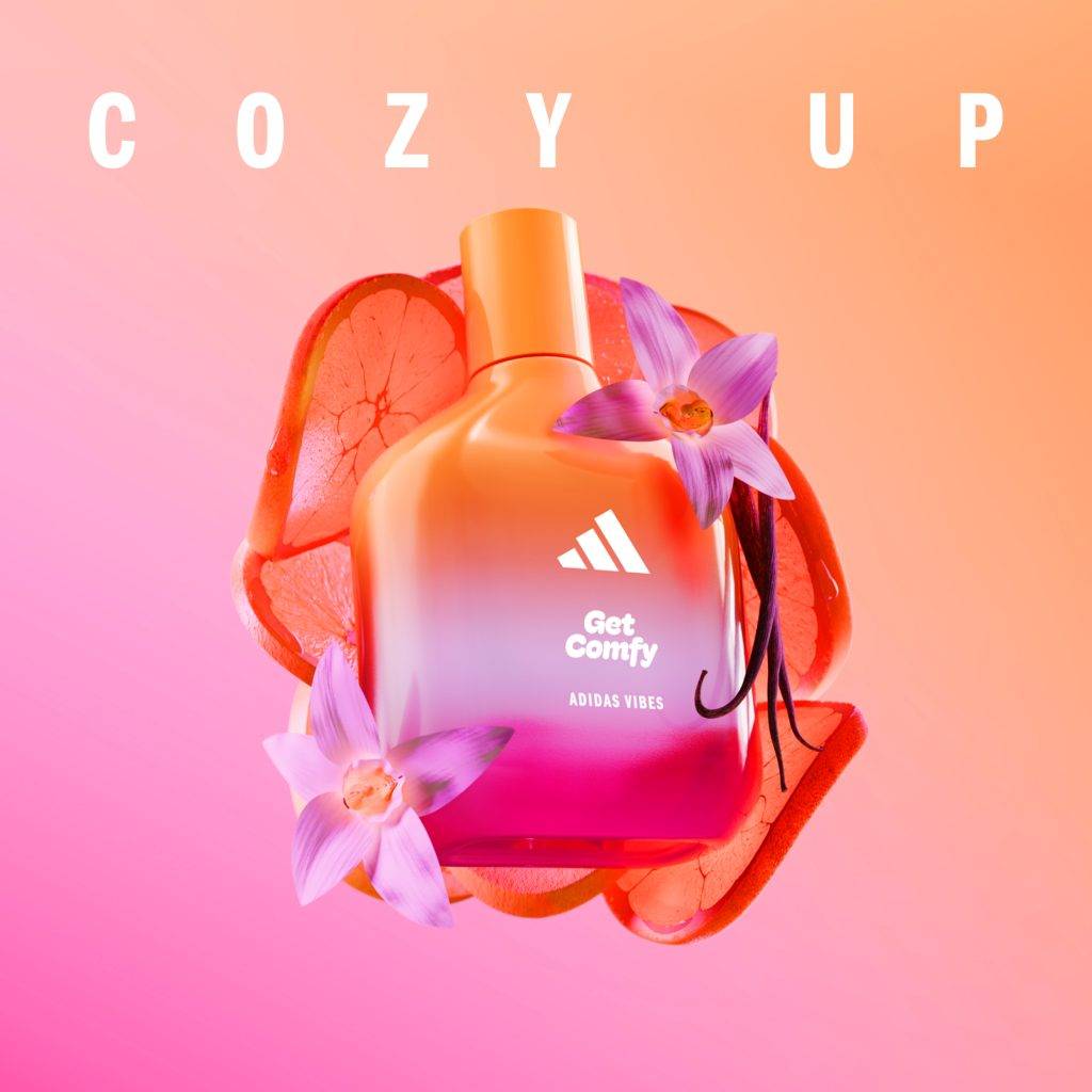 adidas vibes 自在粉 Get Comfy（圖片來源：adidas）