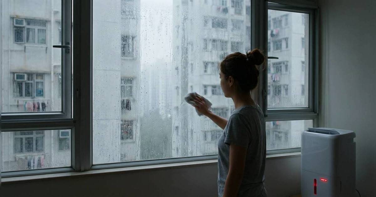 潮濕地獄殺到！｜天文台預告香港連落8日雨 濕度直逼95% 網民崩潰：啲衫唔會乾