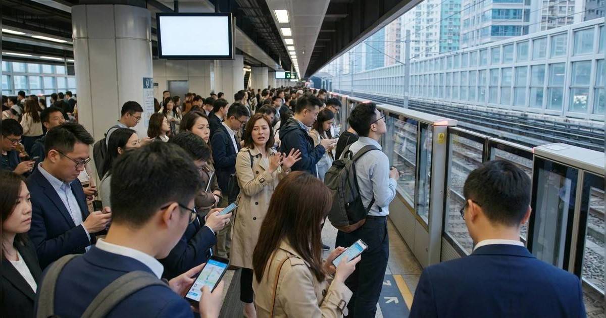 東鐵綫放工大混亂！疑有人闖入路軌範圍 旺角東至大圍服務急煞停