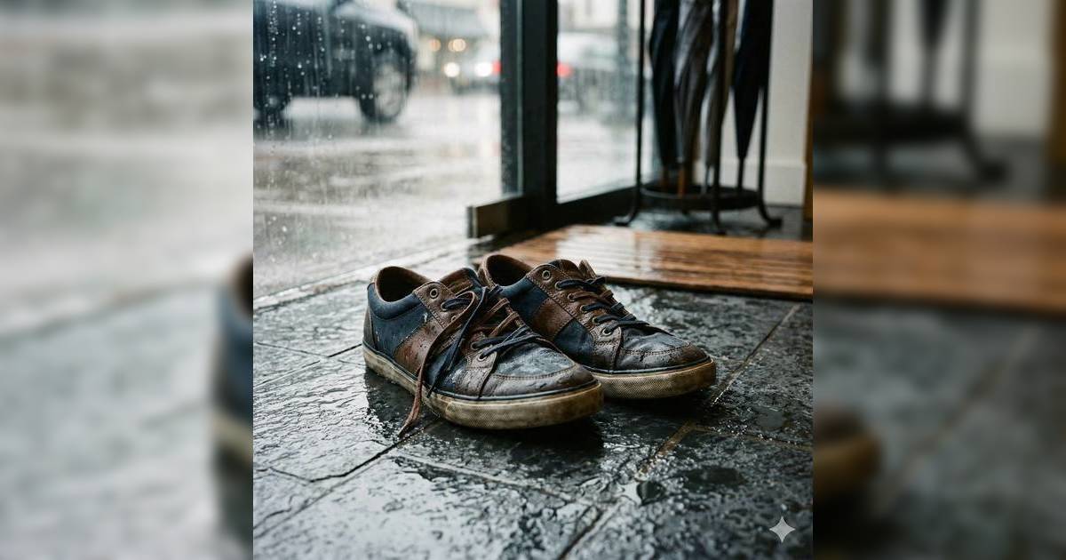 落雨濕鞋點算？超強乾鞋方法：報紙、公文袋係乾鞋神器！仲有1招極速除臭、辦公室必備「乾燥包」