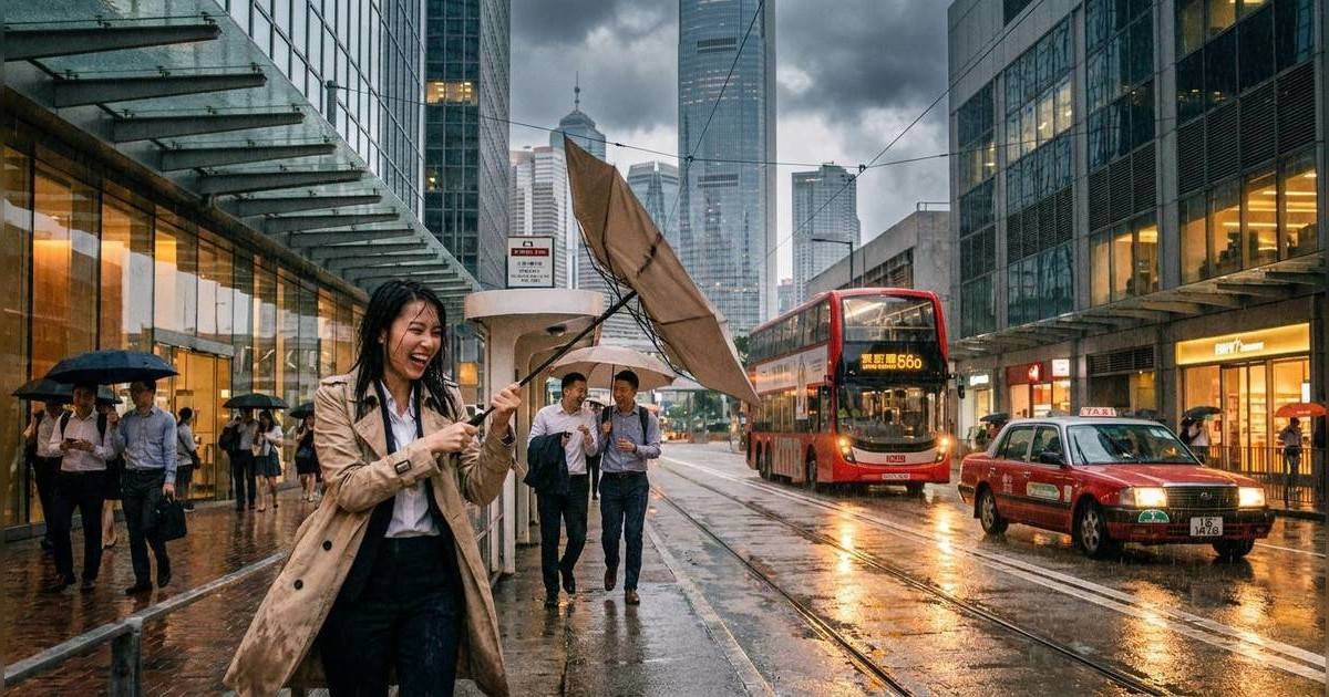 天文台緊急預告｜下午狂風雷暴殺到！夜晚氣溫急降至21度 網民崩潰：聽日點著衫？