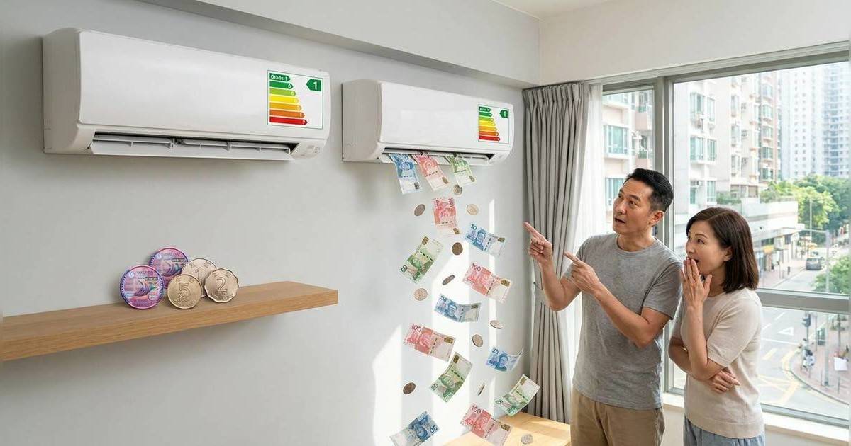 消委會實測13款冷氣機｜全部一級標籤竟勁食電？電費相差33%！2款製冷量更貨不對辦