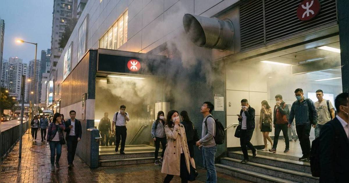 鑽石山站驚現「毒氣」｜新餐廳油煙攻陷港鐵站 街坊怒轟：衫都唔敢晾！