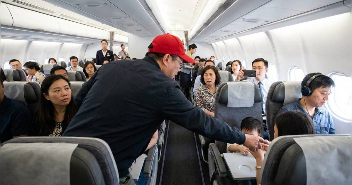 躁男機艙狂鬧喊包細路｜反被自稱空姐踢爆1件事 網民：佢仲嘈！