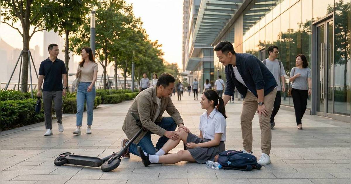 16歲少女與父街頭口角｜慘遭惡男「教育」式暴打！過肩摔踢頭血流滿面惹公憤