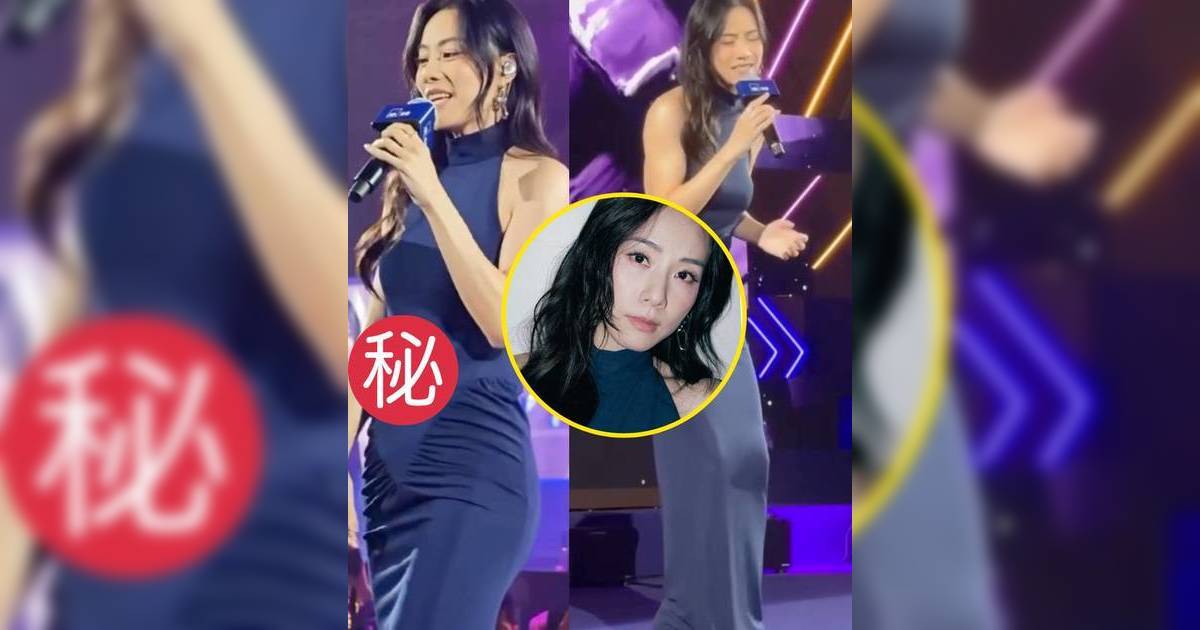 42歲鄧麗欣商演片段流出 一開口網民即「跪求熄音」 性感貼身藍裙揭「真實身材」引爭議