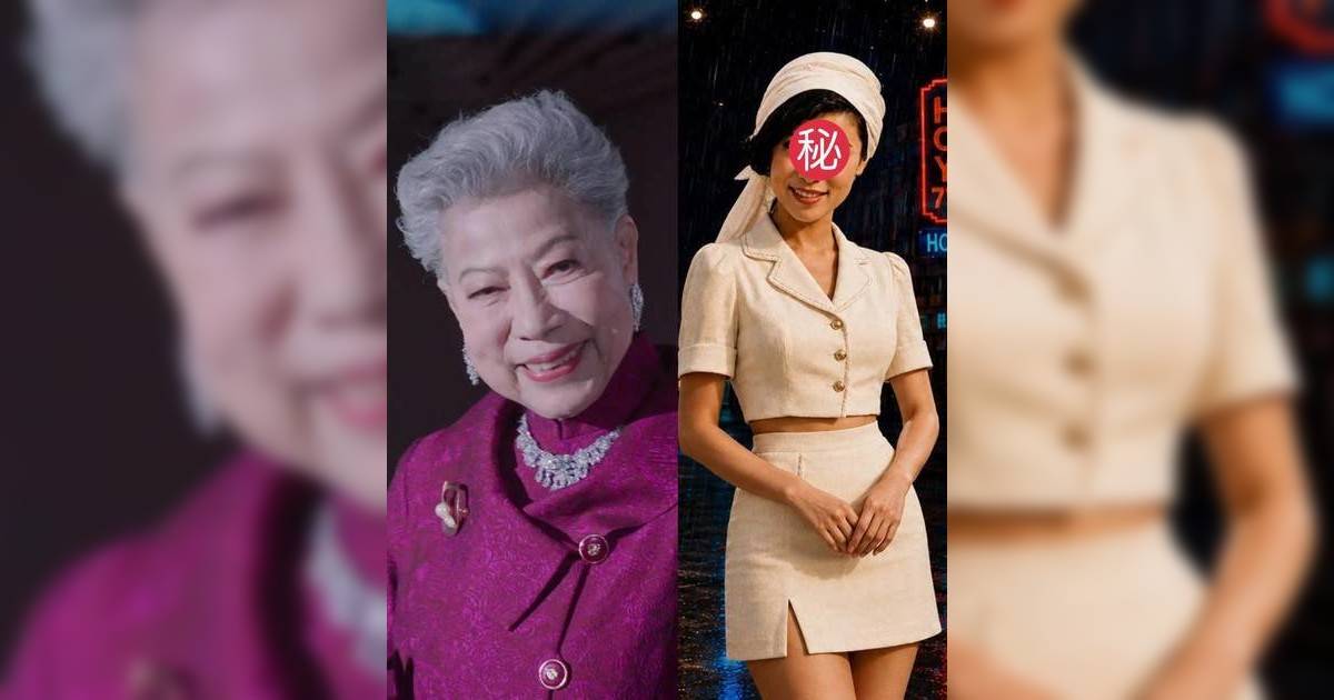 91歲羅蘭化身AI天氣小姐！重返「全盛期絕美造型」第一反應竟出乎所有人意料