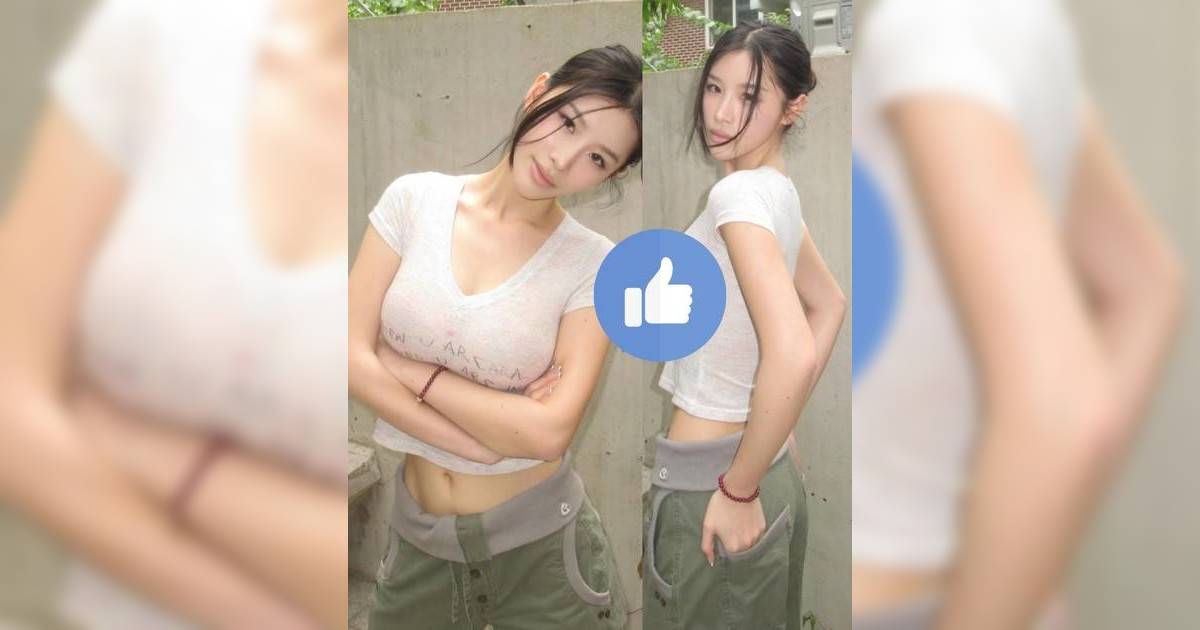 郭珮文外遊曬透薄貼身造型畫面吸睛 側身S型沙漏曲線盡現