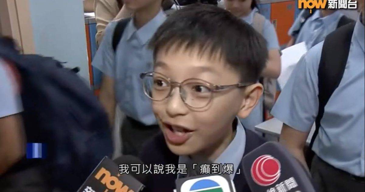 升中派位｜朱鎮男每天溫習15分鐘入華仁惹質疑 公開5年級起溫習時間表 媽媽分享派位前秘密部署