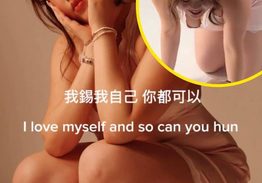 林盛斌18歲女再挑戰性感尺度 Deep V短裙曲線畢露 廣告一句話回應攻擊