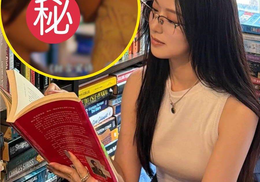 馮盈盈化身眼鏡娘打氣 場景大有來頭 曾拍攝知名劇集色誘戲份畫面