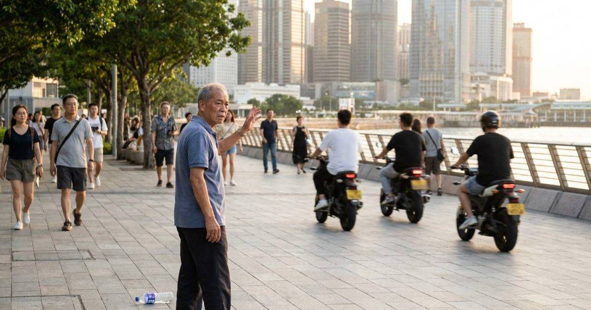 荃灣童黨橫行｜垃圾掟阿伯再用水彈襲婆婆 惡行全拍下網民怒轟：欺善怕惡！