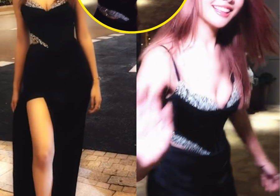 31歲戴祖儀澳門深夜街頭一幕流出 激罕高衩戰衣惹網民徹底失控