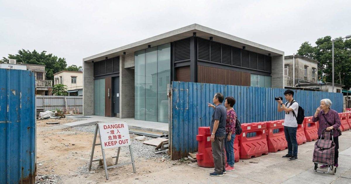 觀塘天價公廁｜造價3,830萬惹議！網民嘲諷：「買別墅都唔使咁多」