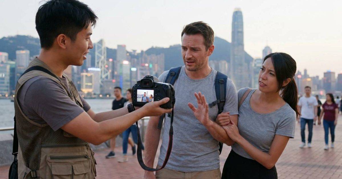 維港打卡陷阱！遇「先斬後奏」攝影師隨時中伏｜旅客誤墮法網恐被罰$350,000兼監禁3年？