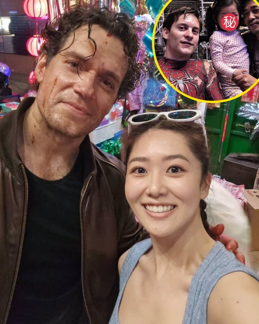 星二代林沚羿片場與亨利卡菲爾合照 驚揭3歲已演荷里活大片 猛料爸爸身份曝光!
