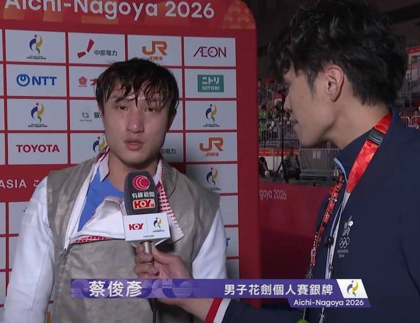 亞運｜蔡俊彥親解男子花劍決賽飲恨摘銀原因 1句話力撐隊友張家朗感動港人